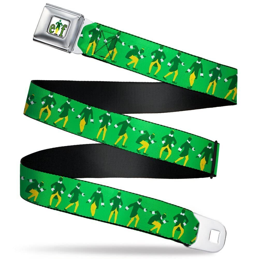 2864 unisex adult Seatbelt Elf Regular Belt, Elf, 1.5 Wide - Fits Pant Size